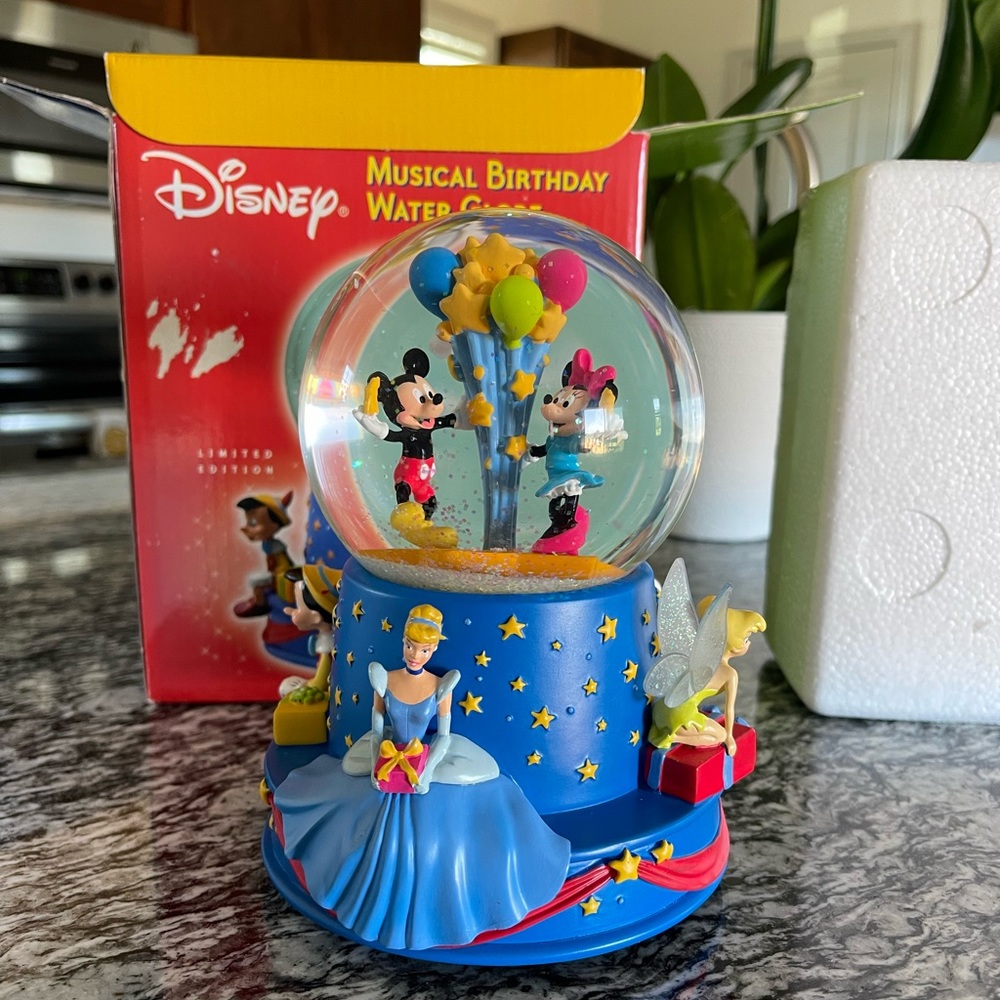 Walt Disney’s 100th Musical Birthday Water Globe